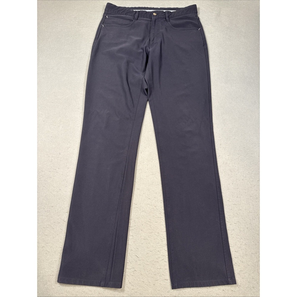 Footjoy‎ Pants Mens 32X34 NAVY GOLF Athletic Fit Performance Stretch 5 Pocket
